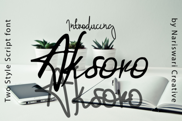 Aksoro: Elegant Handwritten Font