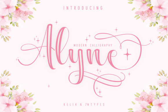 Alyne: A Magical Handwritten Font