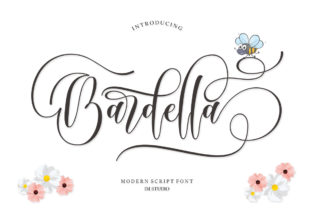 Bardella: A Script Font That Shines