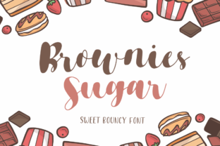 Brownies Sugar Font: Elegant Script for Crafters