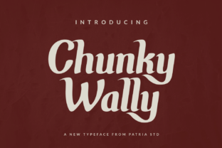 Chunky Wally Font for Creative Projects
