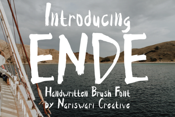 Ende: A Bold Display Font for Marketers