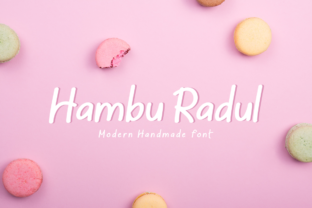 Hambu Radul: A Handwritten Font for Creative Makers