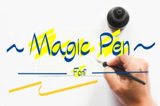 Magic Pen Font for Business