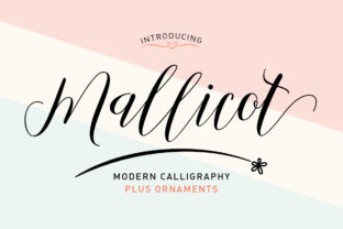 Mallicot: A Script Font for Modern Web Design