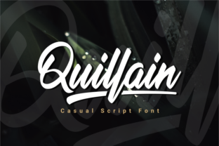 Quillain: A Handwritten Font for Creative Marketing