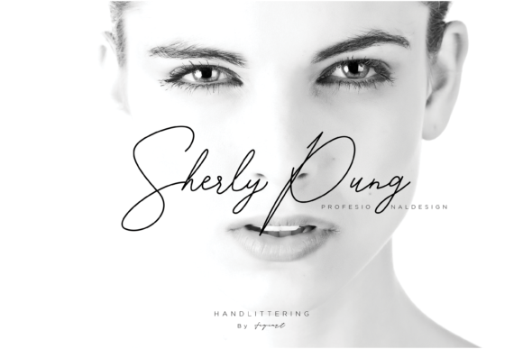 Sherly Pung Font: Modern Script for Web Design