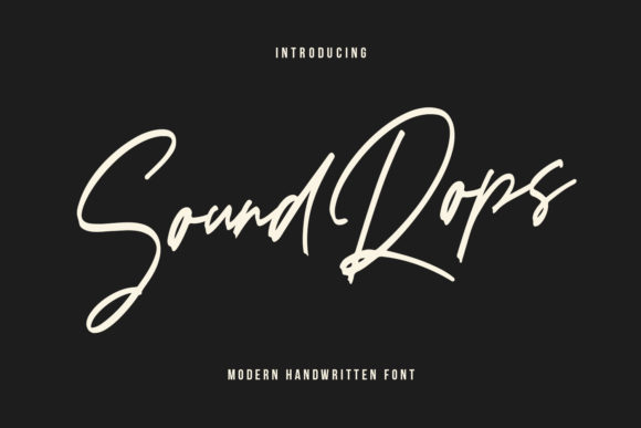 Soundrops: A Font That Elevates Your Brand