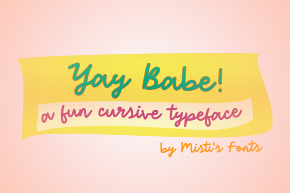 Yay Babe: A Bouncy Font for Creative Projects
